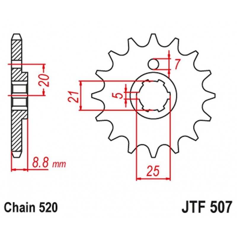 JT ŽVAIGŽDĖ JTF507.14