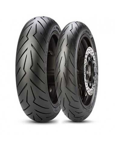 PIRELLI PADANGA 120/70-12 DIABLO ROSSO SCOOTER 58P TL REINF M/C PRIEKIS/GALAS DOT 36/2020