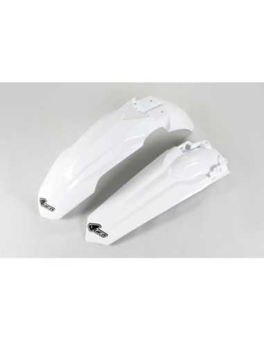 UFO PURVASAUGIŲ KOMPLEKTAS HONDA CRF 250R/RX 18-21, CRF 450R/RX 17-20, SPALVA BALTA ( HO04680041 , HO04681041 )