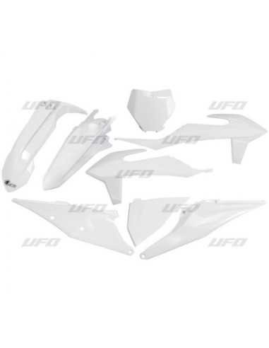 UFO PLASTIKŲ KOMPLEKTAS KTM SX 125/150/250 19-22, SXF (SX-F) 250/350/450 19-22 SPALVA SPALVA BALTA (KT522E047)