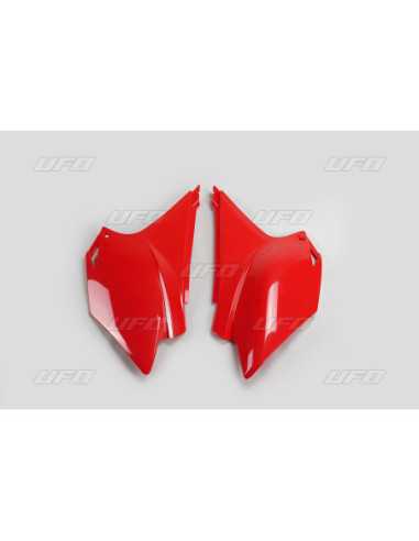 UFO GALINIAI ŠONINIAI PLASTIKAI HONDA CRF 230 15-18 SPALVA RAUDONA