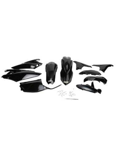 UFO PLASTIKŲ KOMPLEKTAS YAMAHA YZF 450 10 SPALVA JUODA (YA309E001)