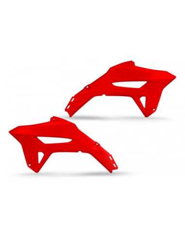 UFO RADIATORIAUS PLASTIKAI HONDA CRF 450 R 21 SPALVA RAUDONA
