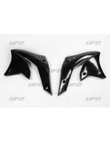 UFO RADIATORIAUS PLASTIKAI KAWASAKI KXF 250 07 SPALVA JUODA