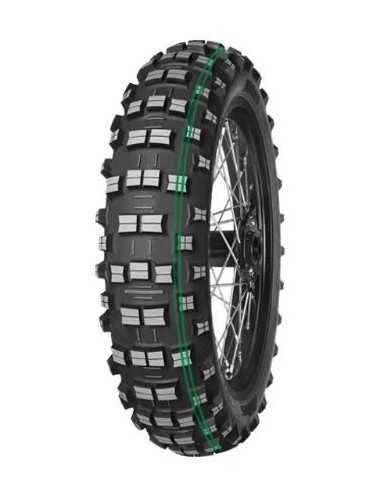 MITAS PADANGA 140/80-18 TERRA FORCE-EF SUPER SOFT 70M TT (DVIGUBA ŽALIA JUOSTA) GALAS DOT 08/2023 (460072)