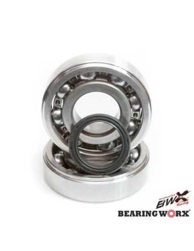 BEARING WORX ALKŪNINIO VELENO GUOLIAI SU RIEBOKŠLIAIS SUZUKI RMZ 450 05-07 (NTN) (MADE IN JAPAN) (23.CBS34005) (K050)