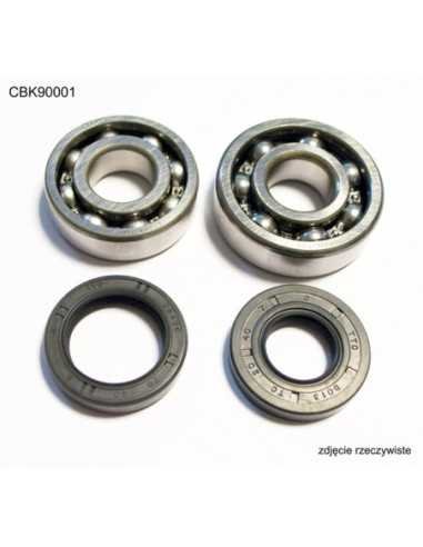 BEARING WORX ALKŪNINIO VELENO GUOLIAI SU RIEBOKŠLIAIS YAMAHA YZ 80/85 93-18 (NTN) (MADE IN JAPAN) (24-1023)