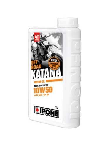 IPONE KATANA OFF ROAD 10W50 VARIKLIO ALYVA 100% SINTETINĖ 2L (ESTER, MA2)