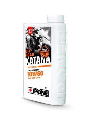 IPONE KATANA OFF ROAD 10W60 VARIKLIO ALYVA 100% SINTETINĖ 2L (ESTER, MA2)