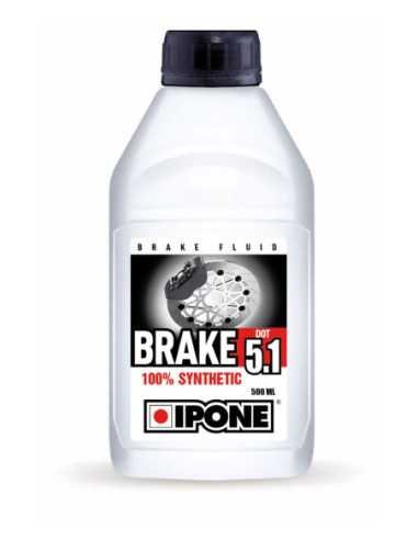 IPONE STABDŽIŲ SKYSTIS BRAKE FLUID DOT 5,1 500ML 100% SINTETINĖ (270 C) (16)