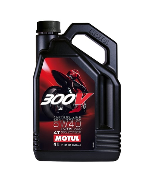 MOTUL 300V 4T FACTORY LINE 5w40 4L