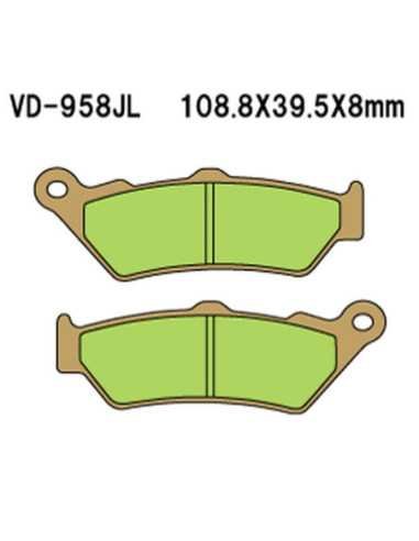 VESRAH STABDŽIŲ TRINKELĖS KH209 KH209 2 SINTERED METAL (GOLD) (MADE IN JAPAN)