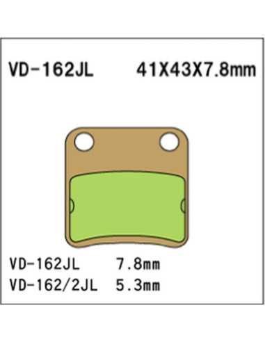 VESRAH STABDŽIŲ TRINKELĖS KH178 KH257 SINTERED METAL (GOLD) (MADE IN JAPAN)