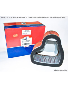 MIW (MEIWA) ORO FILTRAS HONDA VTX 1800 02-08 (SC46)...