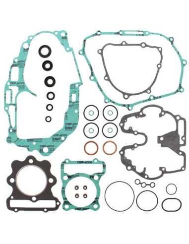 WINDEROSA (VERTEX) TARPINIŲ KOMPLEKTAS SU VARIKLIO RIEBOKŠLIAIS HONDA XR250R 96-04