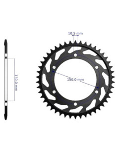 SUNSTAR GALINĖ ŽVAIGŽDUTĖ 860 48 YAMAHA FZS 600 FAZER...