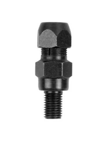 V PARTS (VICMA) VEIDRODĖLIO ADAPTERIS SRIEGIS DEŠINĖ M10 X1,50 SPALVA JUODA) (TM38)